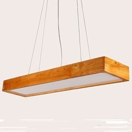 Suspension simple en bois massif haut de gamme