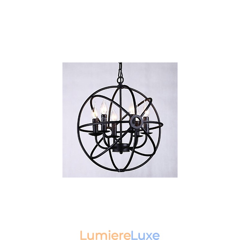 Mini lustre de style suspendu moderne contemporain traditionnel classique rustique Lodge rétro lanterne pays globe