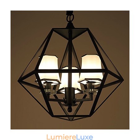 Suspensions 3 lumières Country Outdoors Métal Suspensions 3 lumières Country Outdoors Métal