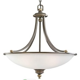 Suspension en métal bronze Rustic Lodge