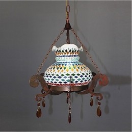 Lustre vintage simple de style industriel pastoral à une place