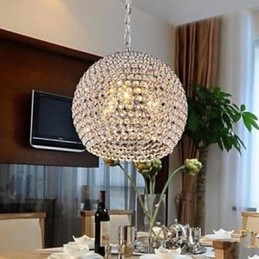Lustre en cristal K9 de Creative Arts, contracté et contemporain