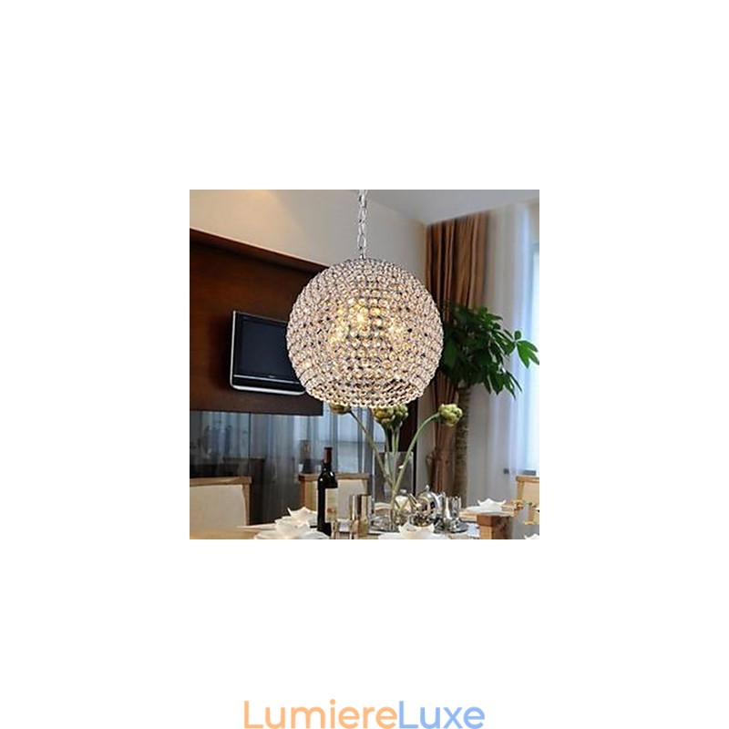 Lustre en cristal K9 de Creative Arts, contracté et contemporain
