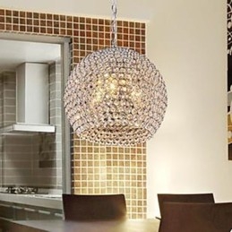 Lustre en cristal K9 de Creative Arts, contracté et contemporain