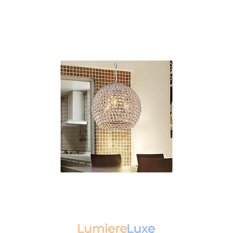 Lustre en cristal K9 de Creative Arts, contracté et contemporain