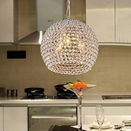 Lustre en cristal K9 de Creative Arts, contracté et contemporain
