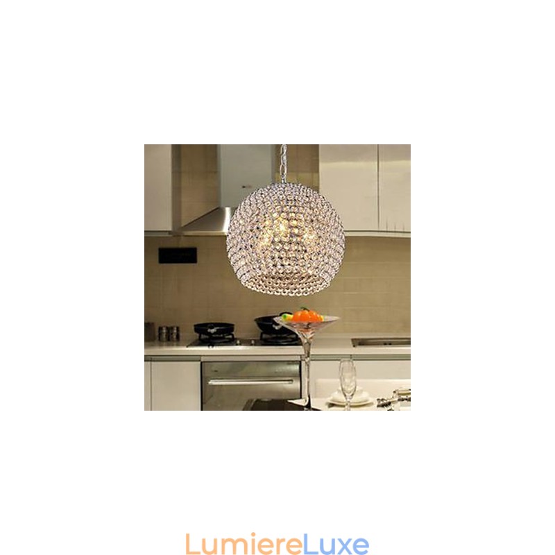 Lustre en cristal K9 de Creative Arts, contracté et contemporain