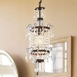 Lampe suspendue en cristal