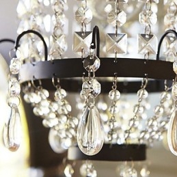 Lampe suspendue en cristal
