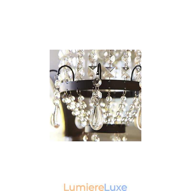 Lampe suspendue en cristal