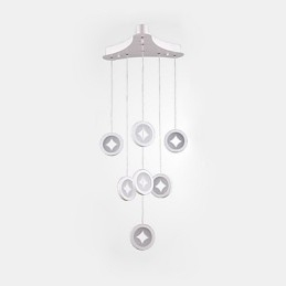 Lampe suspendue 63 W, éclairage décoratif moderne pour la maison