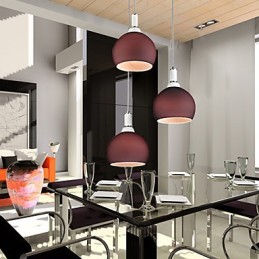 Suspension électrolytique de style mini contemporain moderne