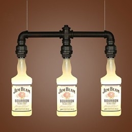 Bouteille en verre pour centre commercial