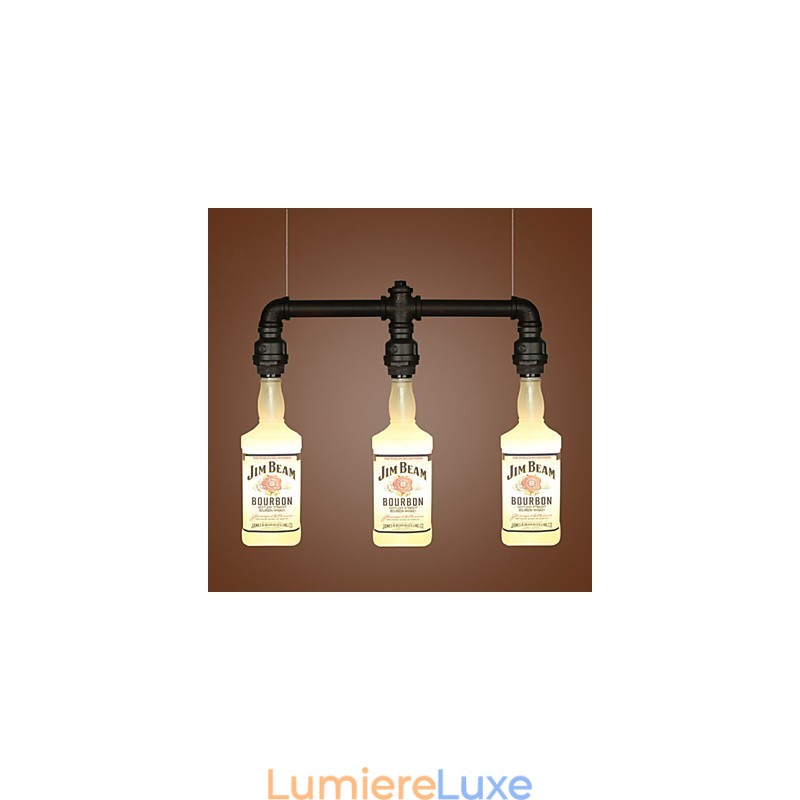 Bouteille en verre pour centre commercial