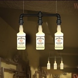 Bouteille en verre pour centre commercial