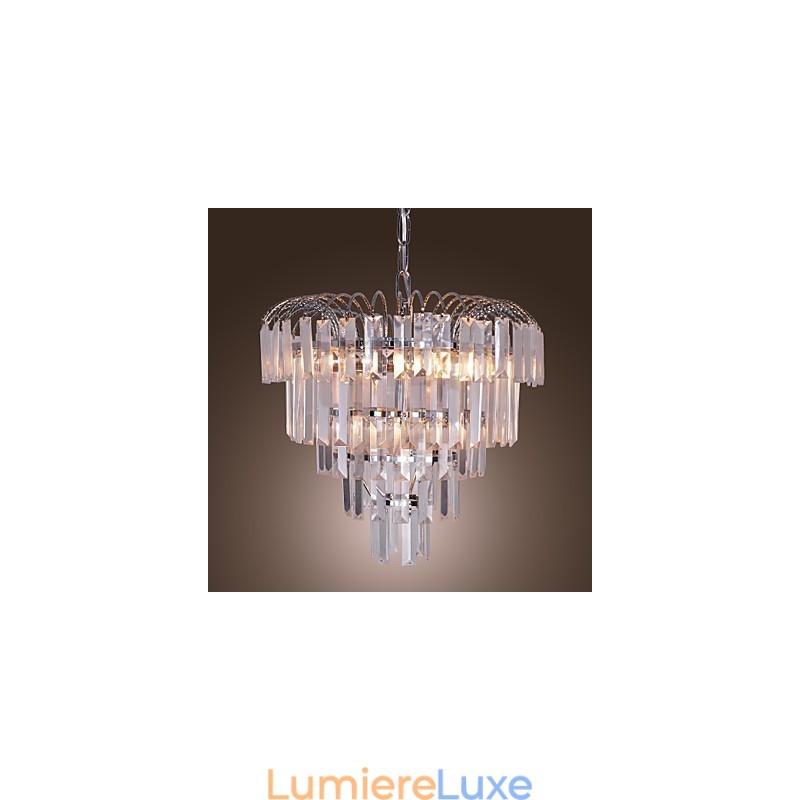 Lustre en cristal luxueux