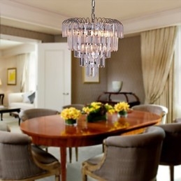 Lustre en cristal luxueux