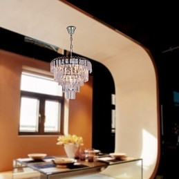 Lustre en cristal luxueux
