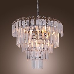 Lustre en cristal luxueux