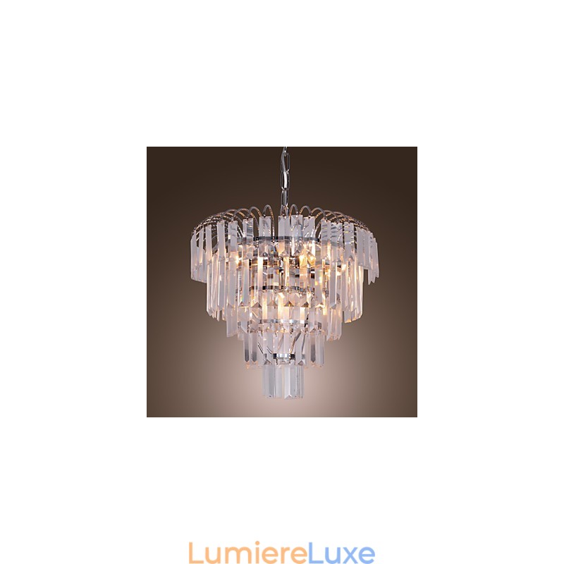 Lustre en cristal luxueux