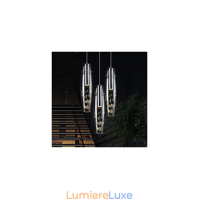 Suspension moderne contemporaine en métal galvanisé de style mini pour enfants