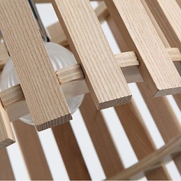 Suspensions Mini Style Moderne Contemporain Bois