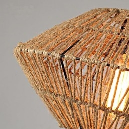 Le lustre en corde tissée à la main Americange