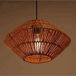 Le lustre en corde tissée à la main Americange