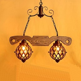 Lampes rétro américaines en fer