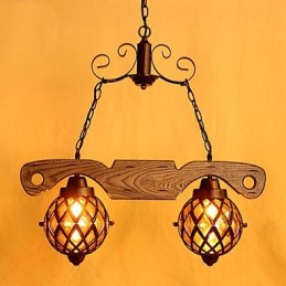 Lampes rétro américaines en fer