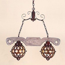 Lampes rétro américaines en fer
