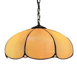 Suspension à 2 lampes orange
