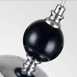 Suspension ronde classique et moderne à 3 lumières en forme de ballon de football