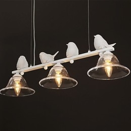 Suspension moderne en verre, lampes suspendues simples, lampe suspendue de café