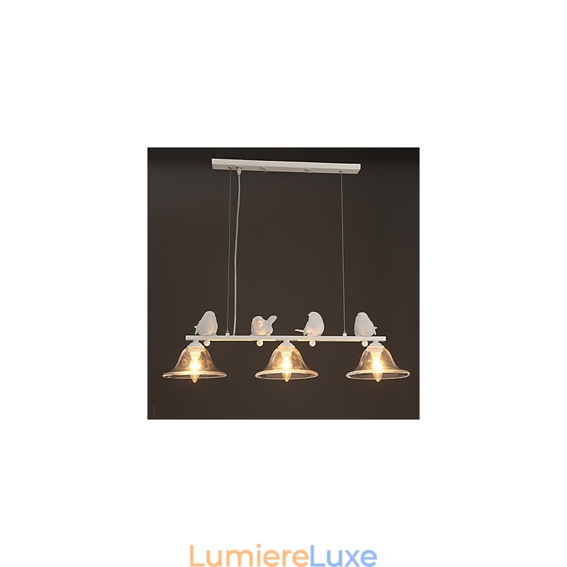 Suspension moderne en verre, lampes suspendues simples, lampe suspendue de café