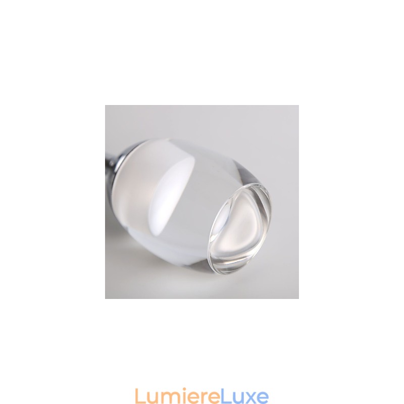 Suspension moderne à 7 lumières, ampoules intégrées incluses, éclairage d'escalier