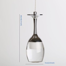 Suspension moderne à 7 lumières, ampoules intégrées incluses, éclairage d'escalier