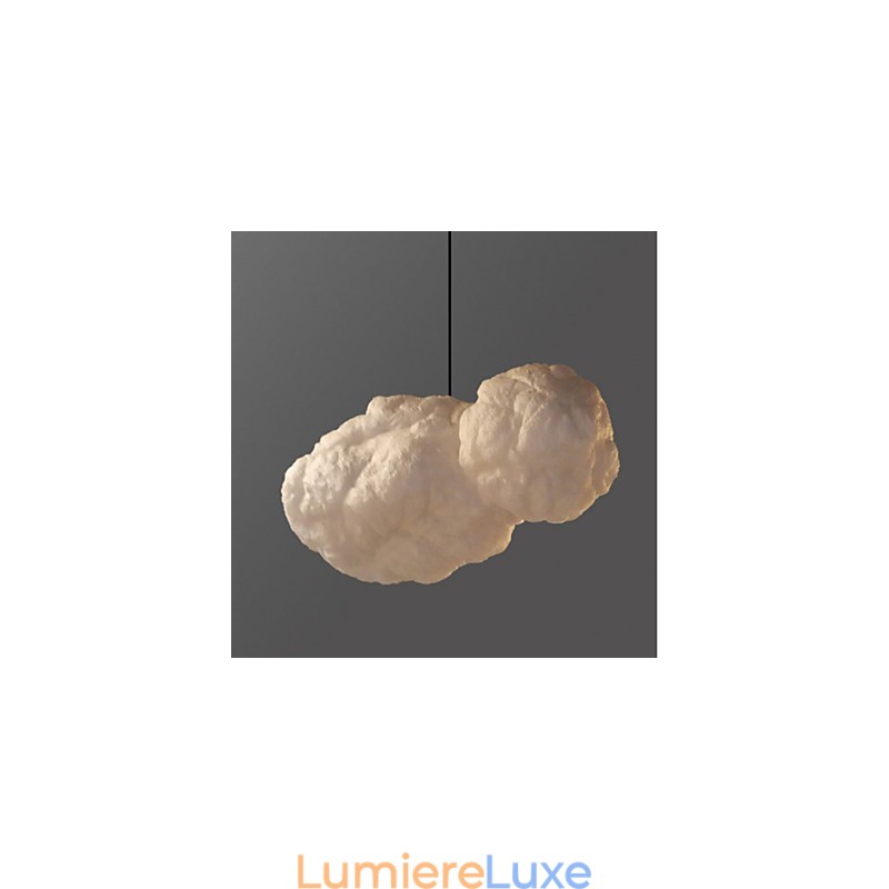 Lampe en coton Leisure Cloud Suspension