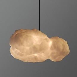 Lampe en coton Leisure Cloud Suspension