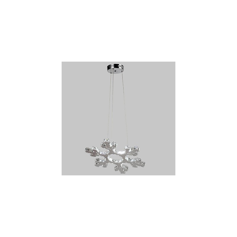 Lustre traditionnel classique en métal chromé