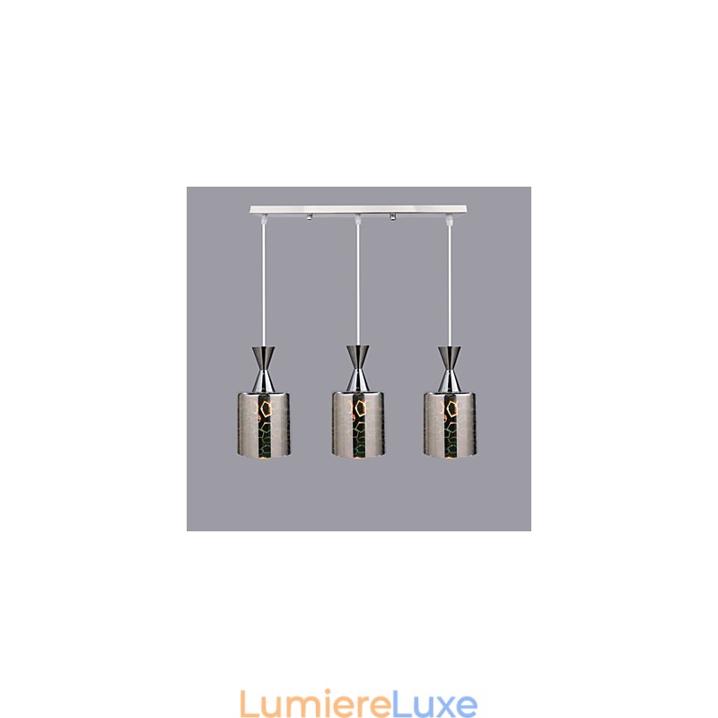 Lampe chromée Dream Laser Gravure 3 Droites
