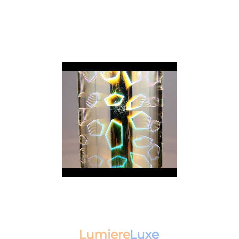 Lampe chromée Dream Laser Gravure 3 Droites