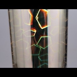 Lampe chromée Dream Laser Gravure 3 Droites