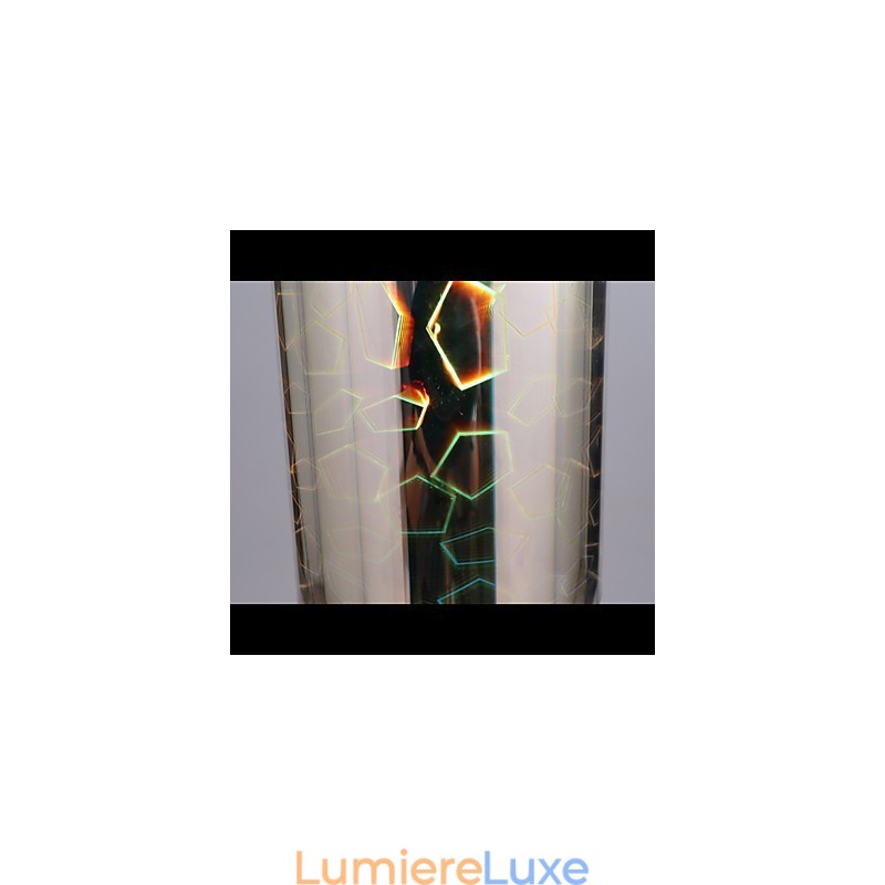Lampe chromée Dream Laser Gravure 3 Droites