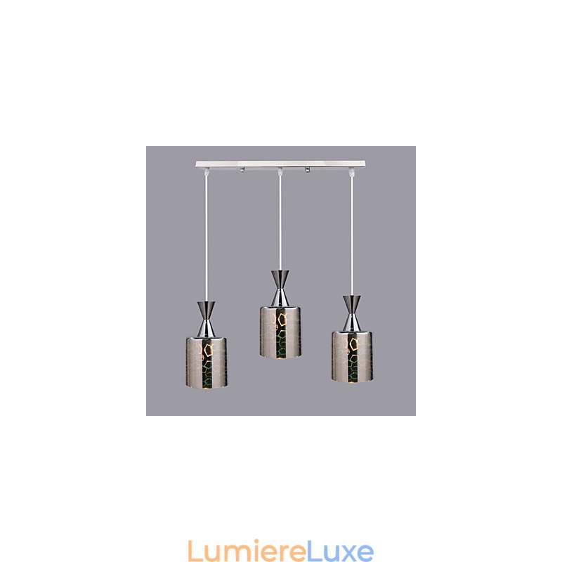 Lampe chromée Dream Laser Gravure 3 Droites