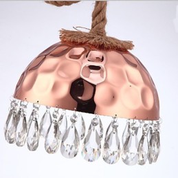 Lustre Country Américain Lustre Corde Créatif