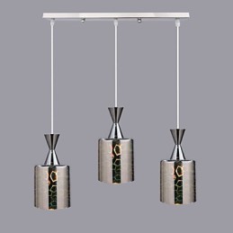 Lampe Dream Laser Gravure Chromée 3 Droites
