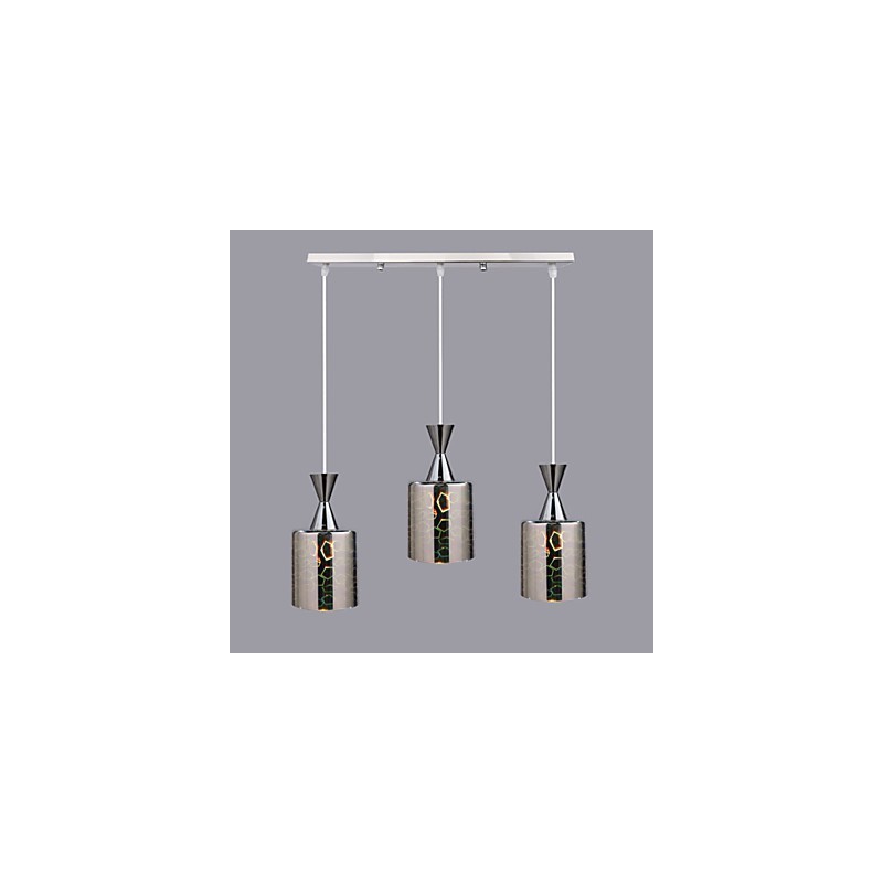 Lampe Dream Laser Gravure Chromée 3 Droites