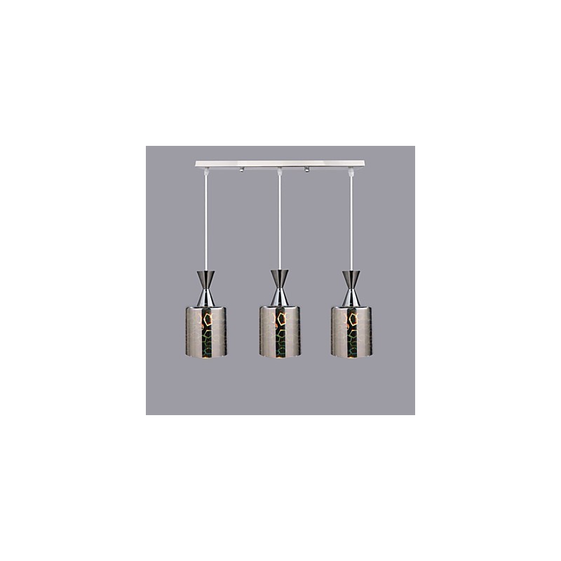 Lampe Dream Laser Gravure Chromée 3 Droites