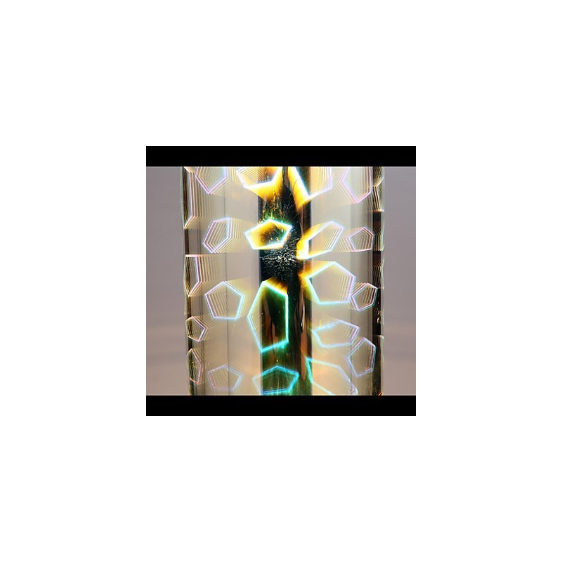 Lampe Dream Laser Gravure Chromée 3 Droites